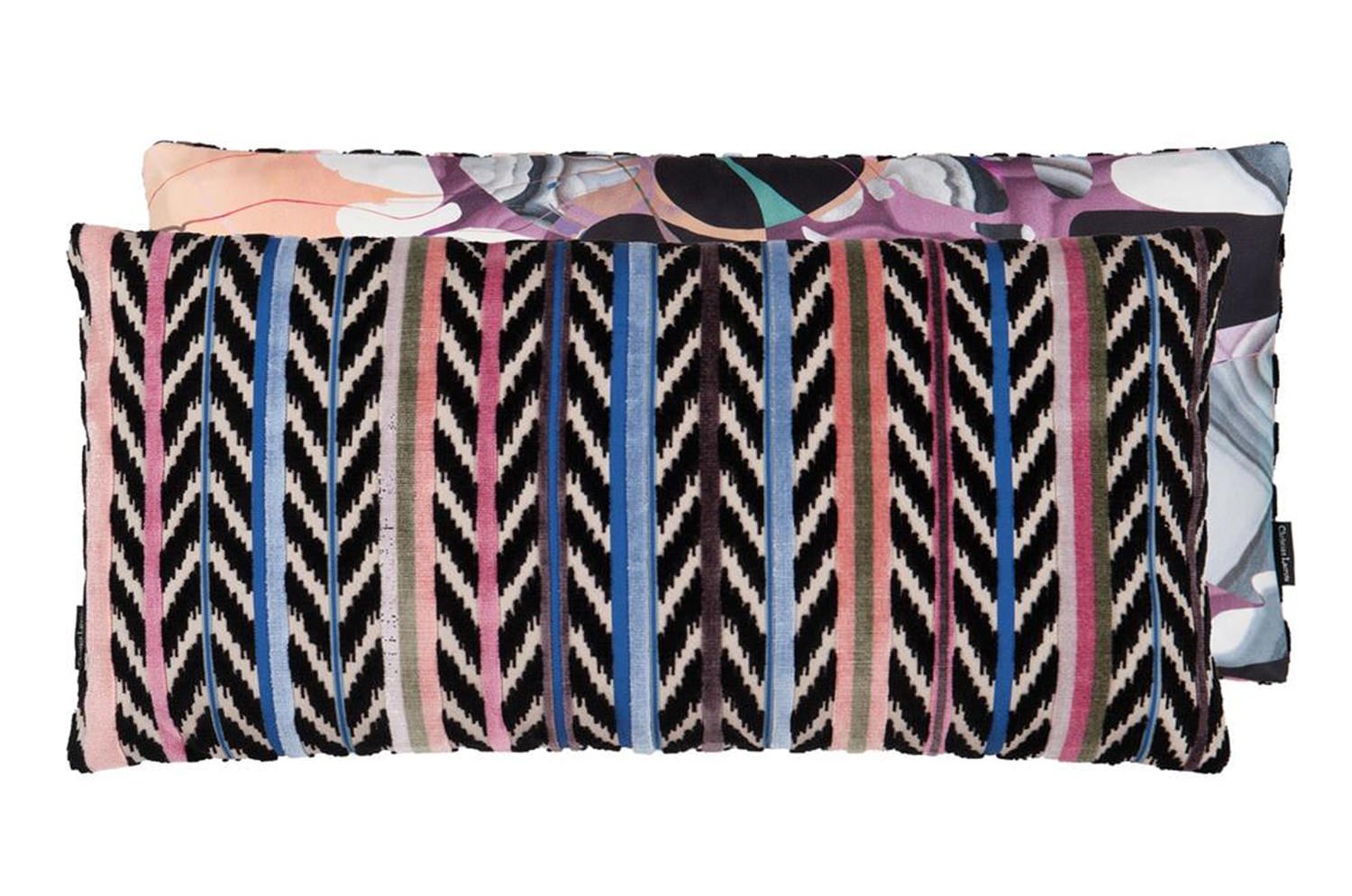 【海外取寄品】Christian Lacroix Jaipur Stripe Azur クッション 60×30cm 中材付 - HOUSE OF JAPAN Shop