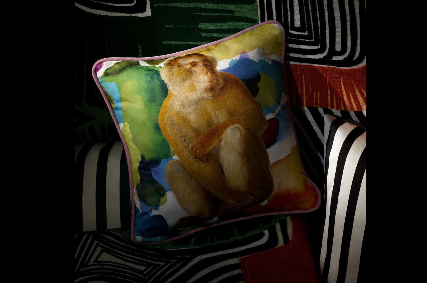 【海外取寄品】Christian Lacroix L'Artiste! Mosaique クッションカバー 40×40cm - HOUSE OF JAPAN Shop