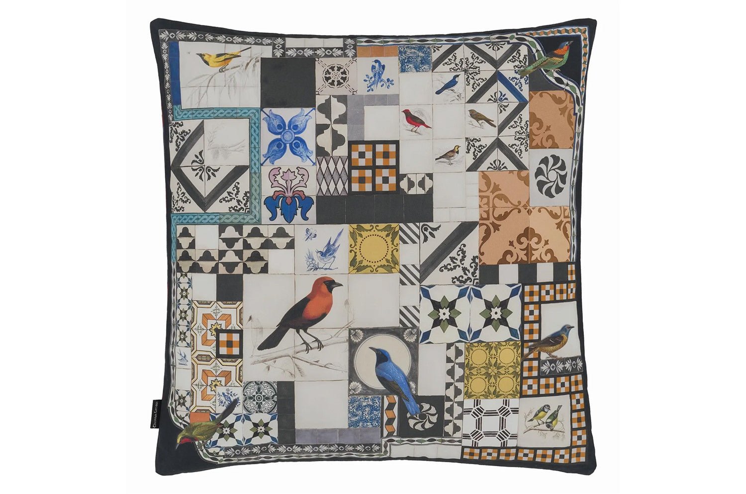 【海外取寄品】Christian Lacroix Lisboa Spring Tomate リスボア スプリング トマーテ クッション 55×55cm 中材付 - HOUSE OF JAPAN Shop