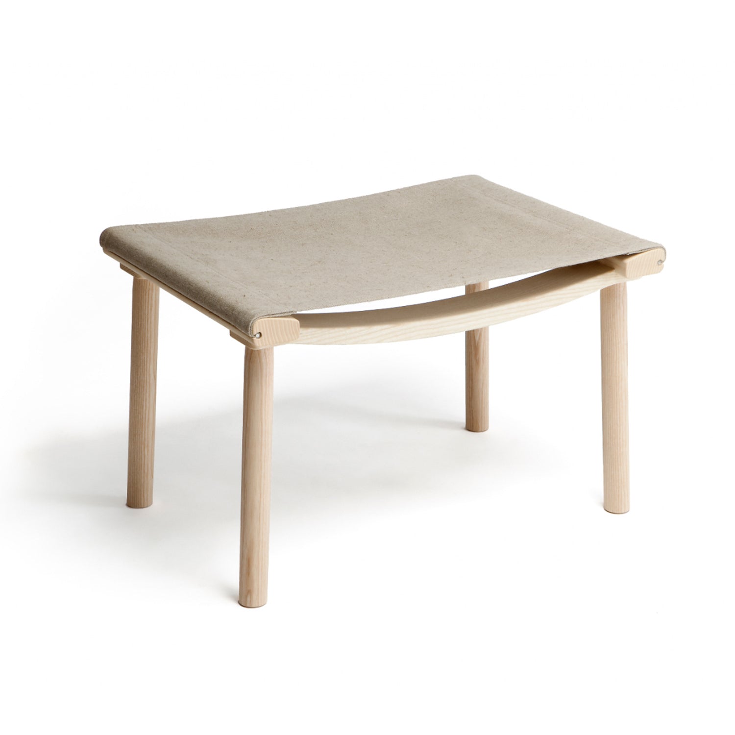 DECEMBER ディセンバーオットマン (Ash) Linen Canvas|NIKARI - HOUSE OF JAPAN Shop