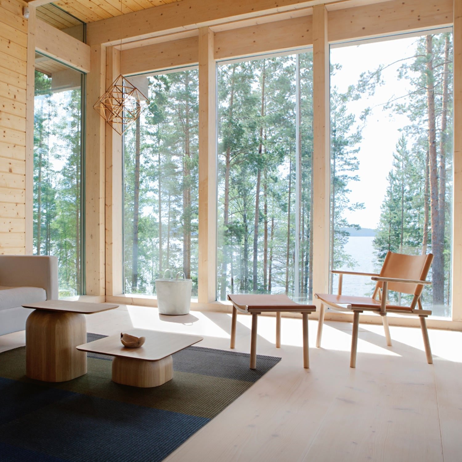 DECEMBER ディセンバーオットマン (Oak) Cognac Leather|NIKARI - HOUSE OF JAPAN Shop