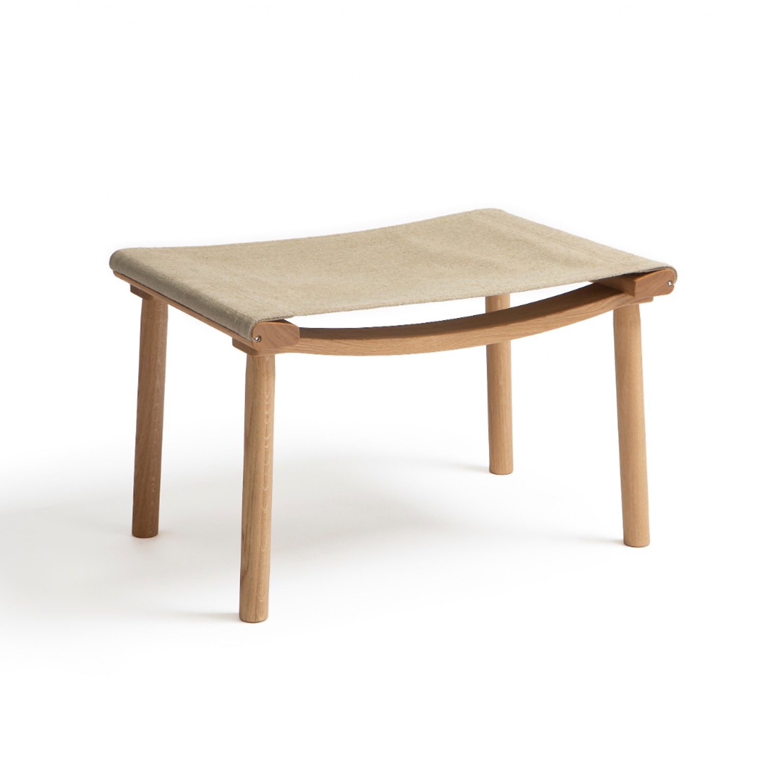 DECEMBER ディセンバーオットマン (Oak) Linen Canvas|NIKARI - HOUSE OF JAPAN Shop