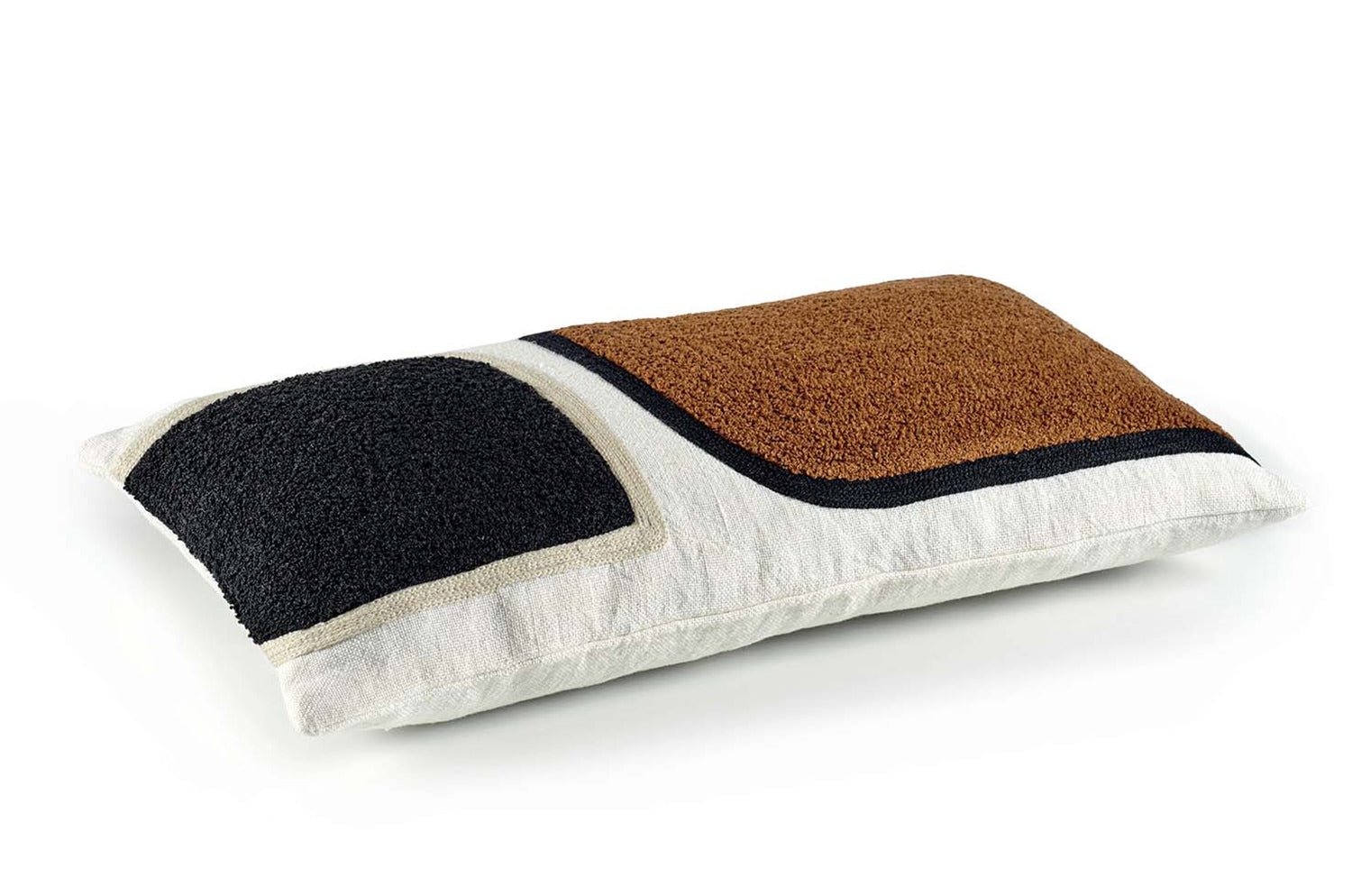 【海外取寄品】ELITIS(エリティス) Broceliande クッション(Tabac) 50x25cm 中材付 - HOUSE OF JAPAN Shop