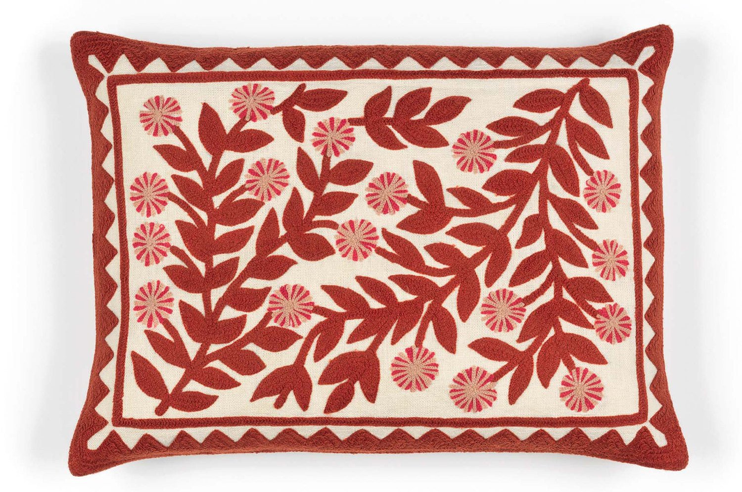 【海外取寄品】ELITIS(エリティス) Canopee クッション(Grenadine) 55x40cm 中材付 - HOUSE OF JAPAN Shop