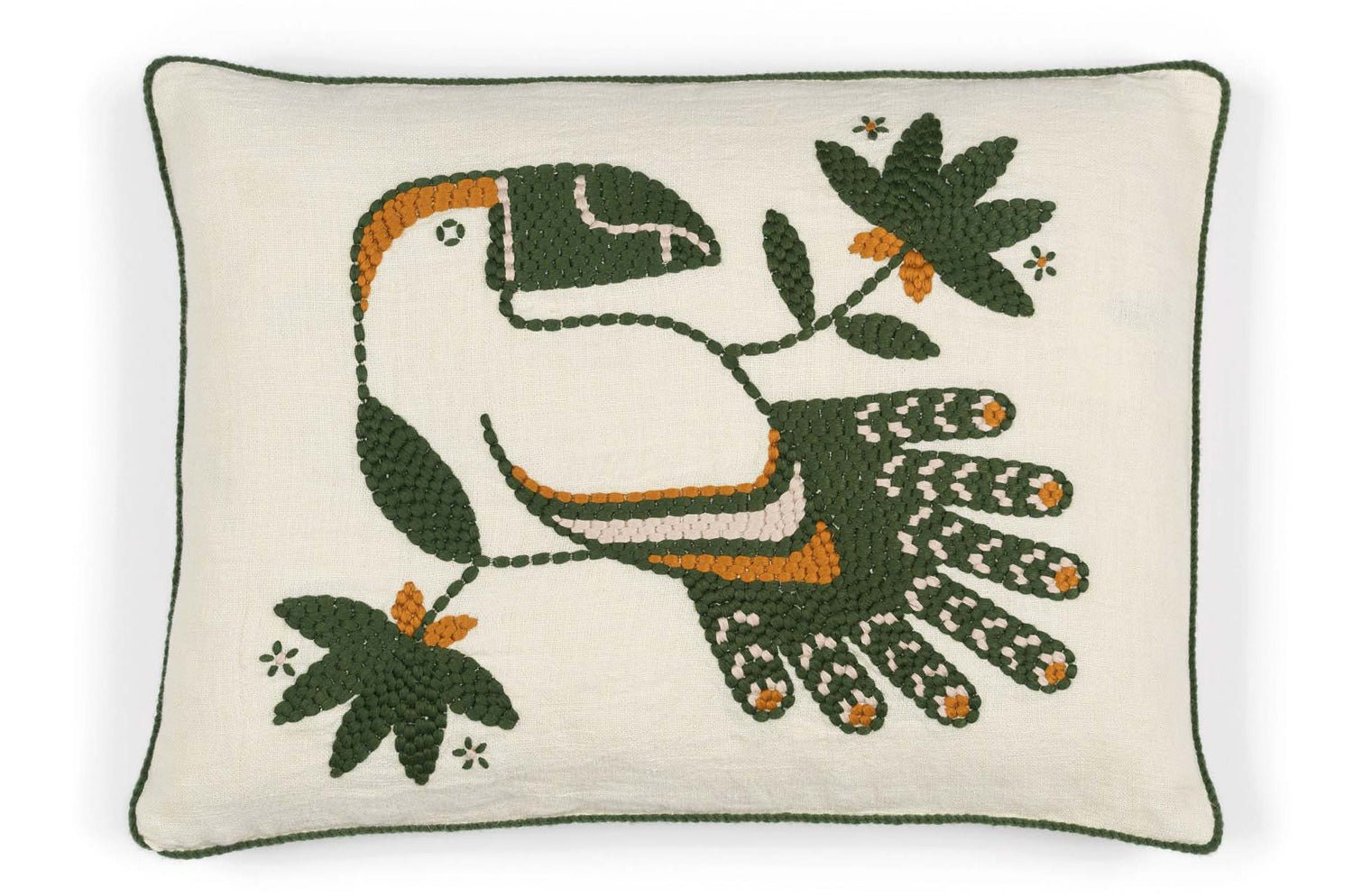 【海外取寄品】ELITIS(エリティス) Cristobal クッション(Figuier) 55x40cm 中材付 - HOUSE OF JAPAN Shop