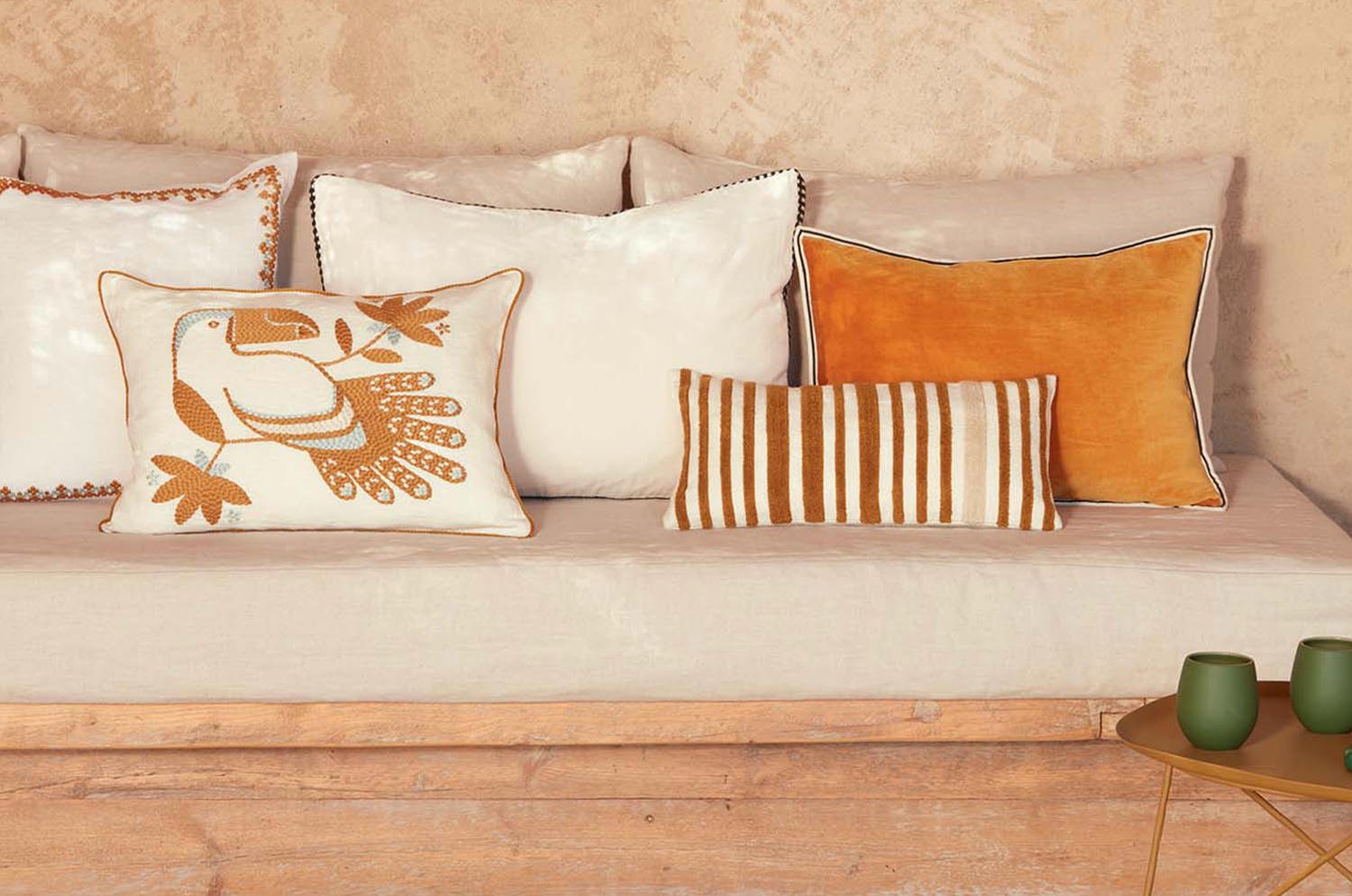 【海外取寄品】ELITIS(エリティス) Cristobal クッション(Grenadine) 55x40cm 中材付 - HOUSE OF JAPAN Shop