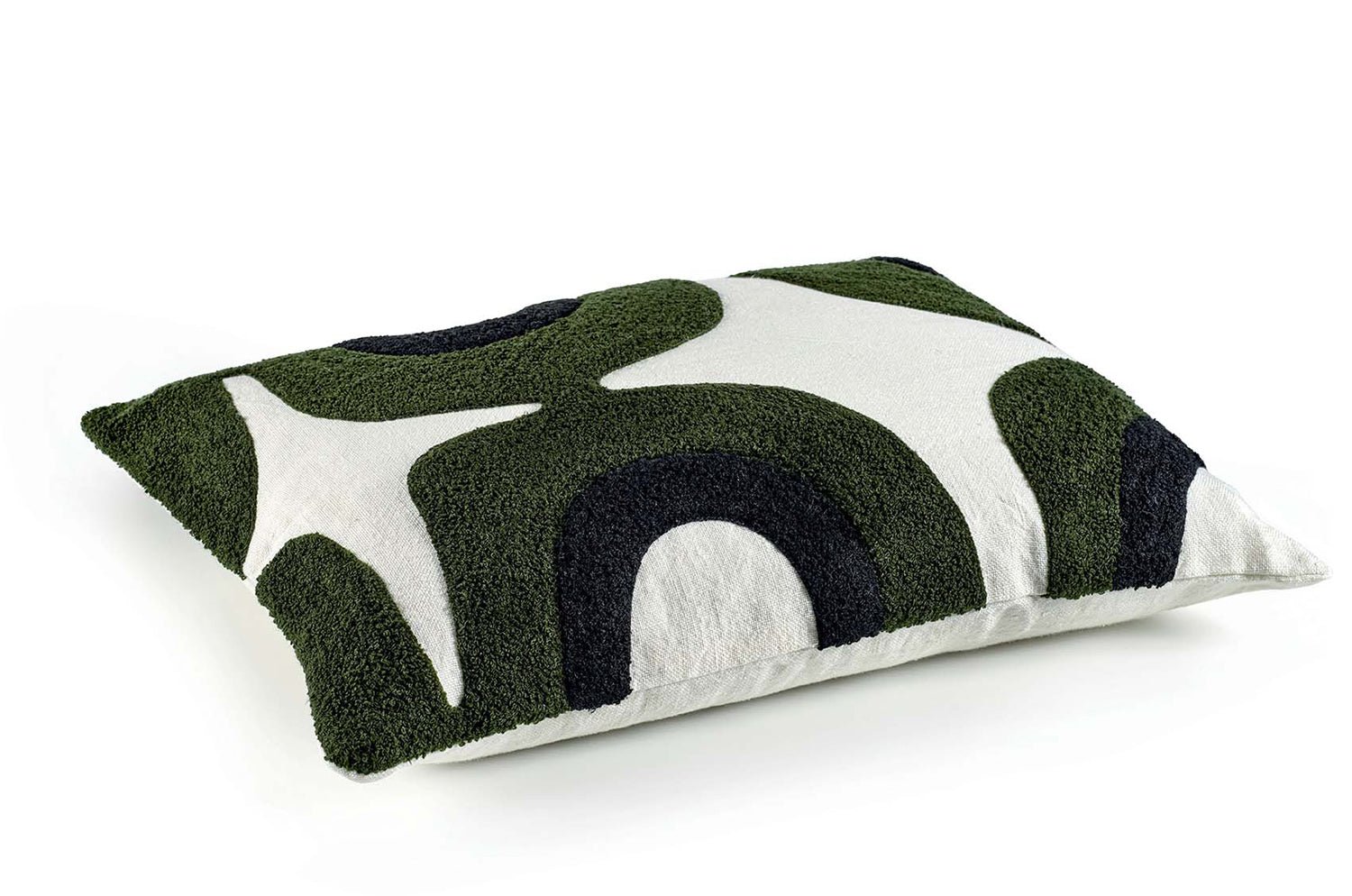 【海外取寄品】ELITIS(エリティス) Nirvana クッション(Kaki) 55x40cm 中材付 - HOUSE OF JAPAN Shop