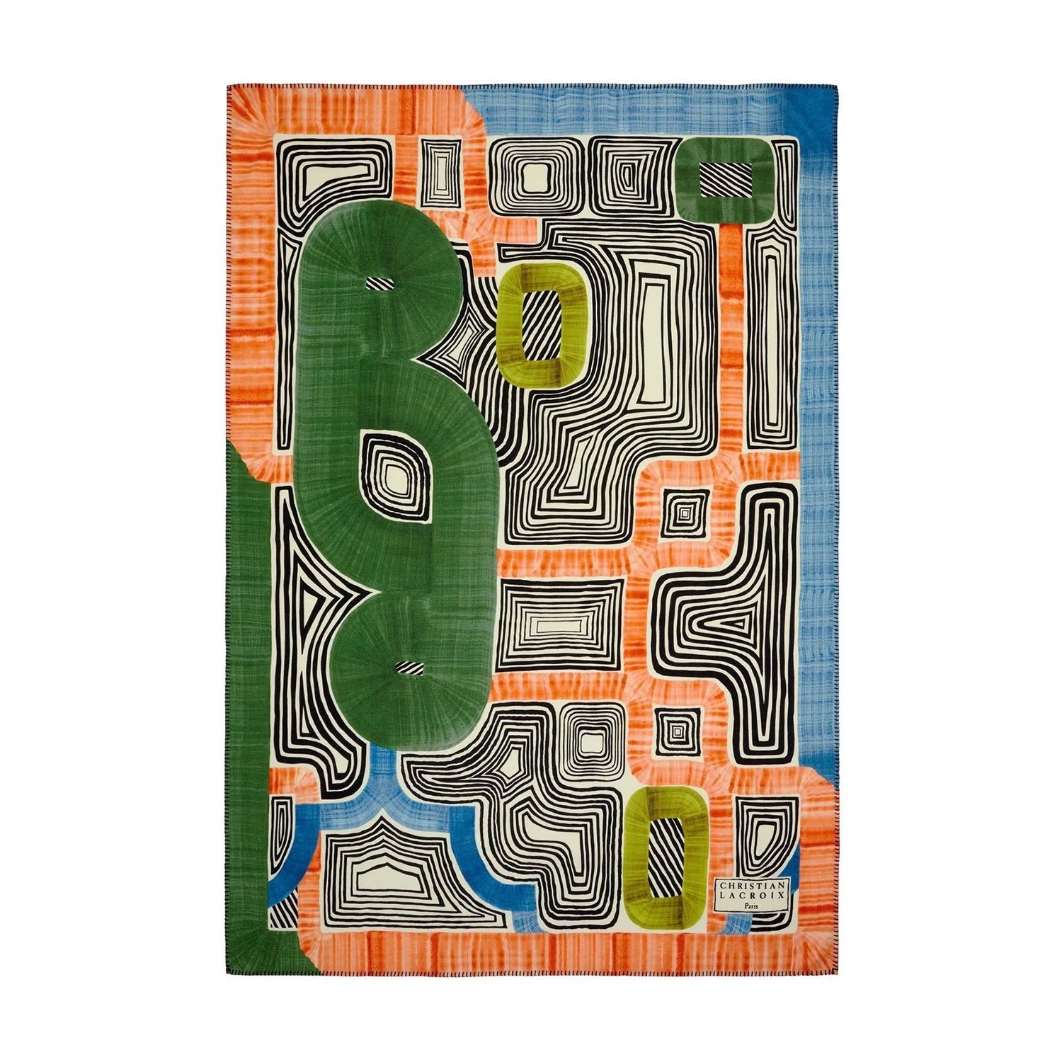 En Allant Aux Baux Cypres Merino Wool Throw アラン オ ボー サイプレス メリノウール スロー|Christian Lacroix(クリスチャンラクロワ) - HOUSE OF JAPAN Shop