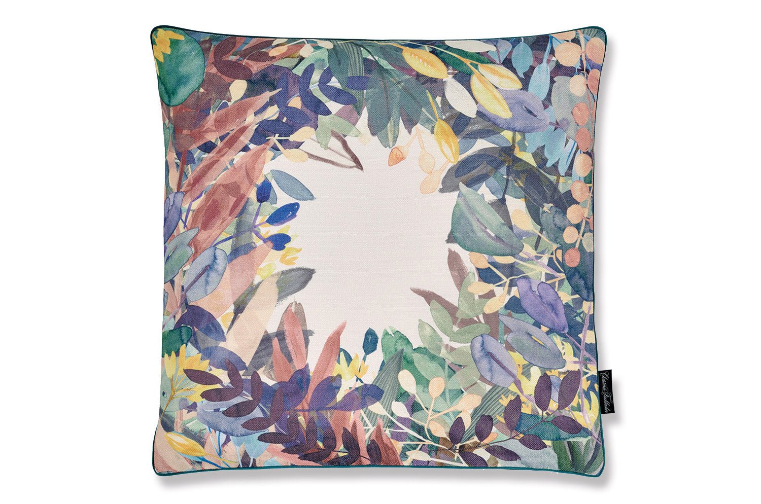 【海外取寄品】FISBA ESTIVAL ボタニカルクッション No.405 60×60cm 中材付 - HOUSE OF JAPAN Shop