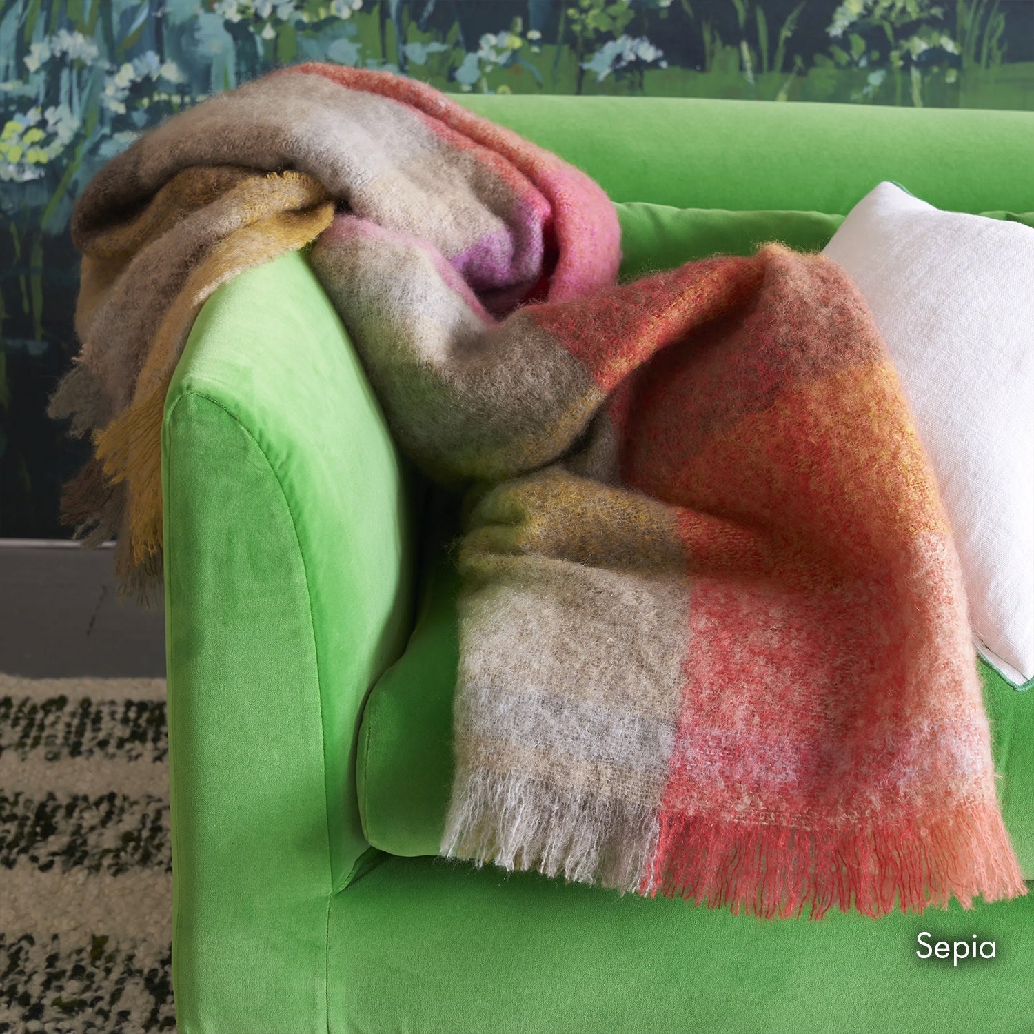 Fontaine Throw フォンテーヌ スロー|Designers Guild(デザイナーズギルド) - HOUSE OF JAPAN Shop