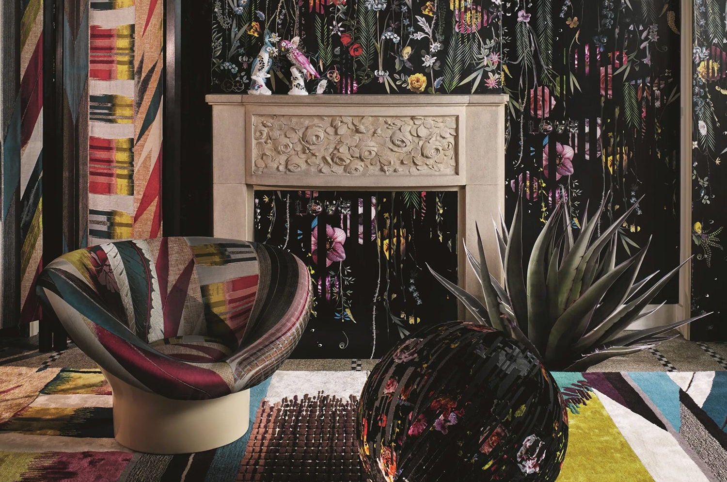 Geisha Prisme Rug ゲイシャ プリズム ラグ|Christian Lacroix(クリスチャンラクロワ) - HOUSE OF JAPAN Shop