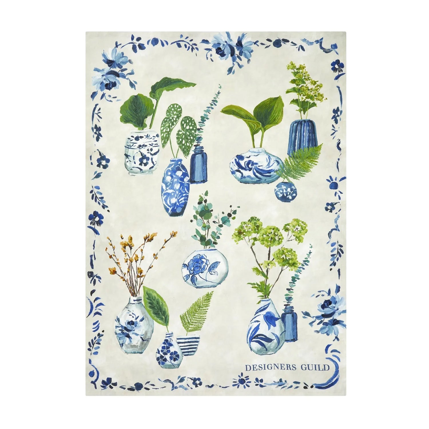 Kawana Delft Throw カワナ デルフト スロー|Designers Guild(デザイナーズギルド) - HOUSE OF JAPAN Shop