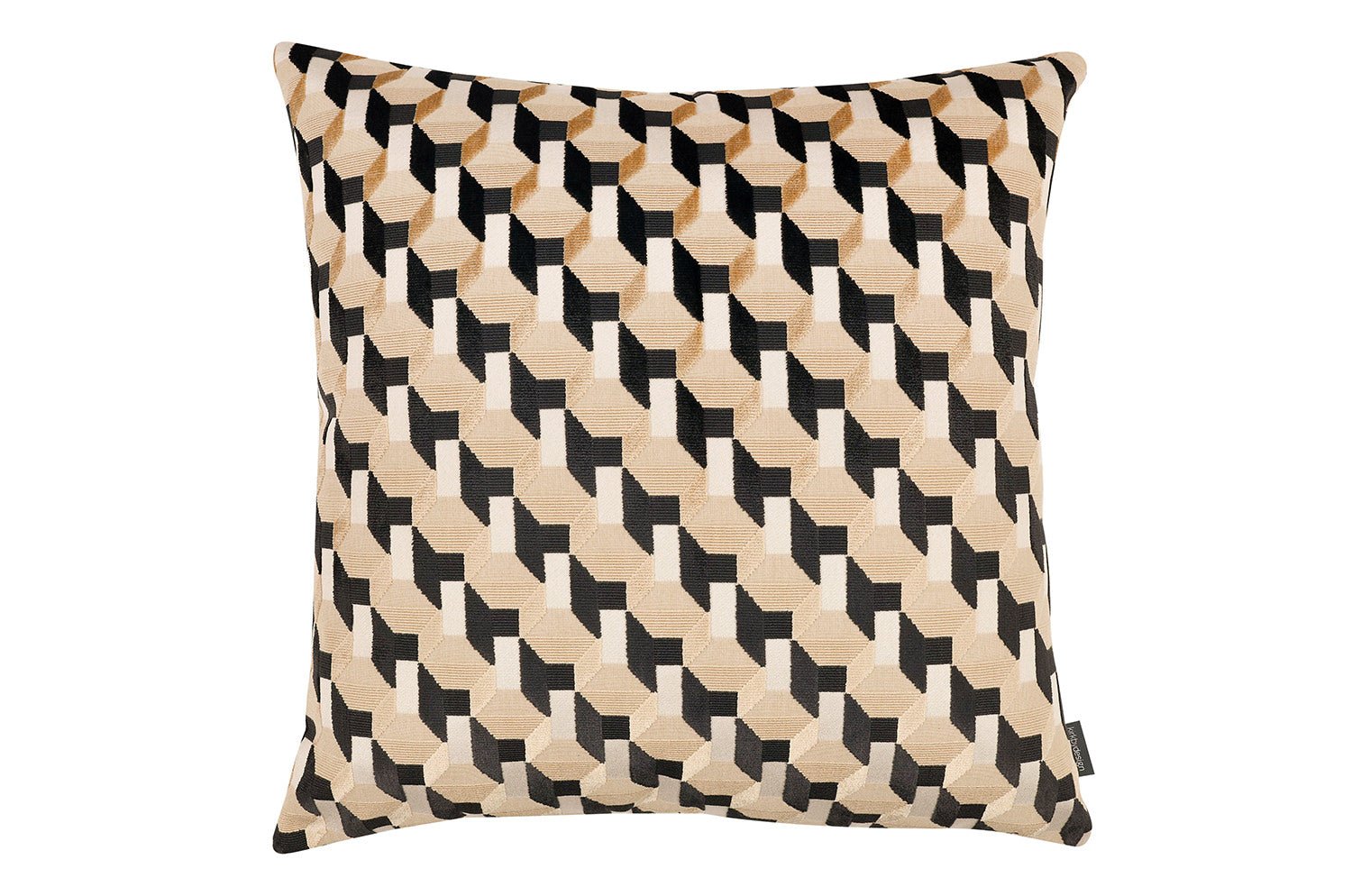 【海外取寄品】kirkbydesign(カークビー・デザイン) Cubic クッション(Monochrome) 60x60cm 中材付 - HOUSE OF JAPAN Shop