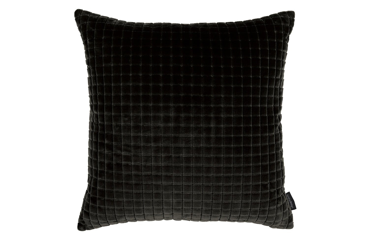 【海外取寄品】kirkbydesign(カークビー・デザイン) Merlon クッション(Jet Black) 50x50cm 中材付 - HOUSE OF JAPAN Shop