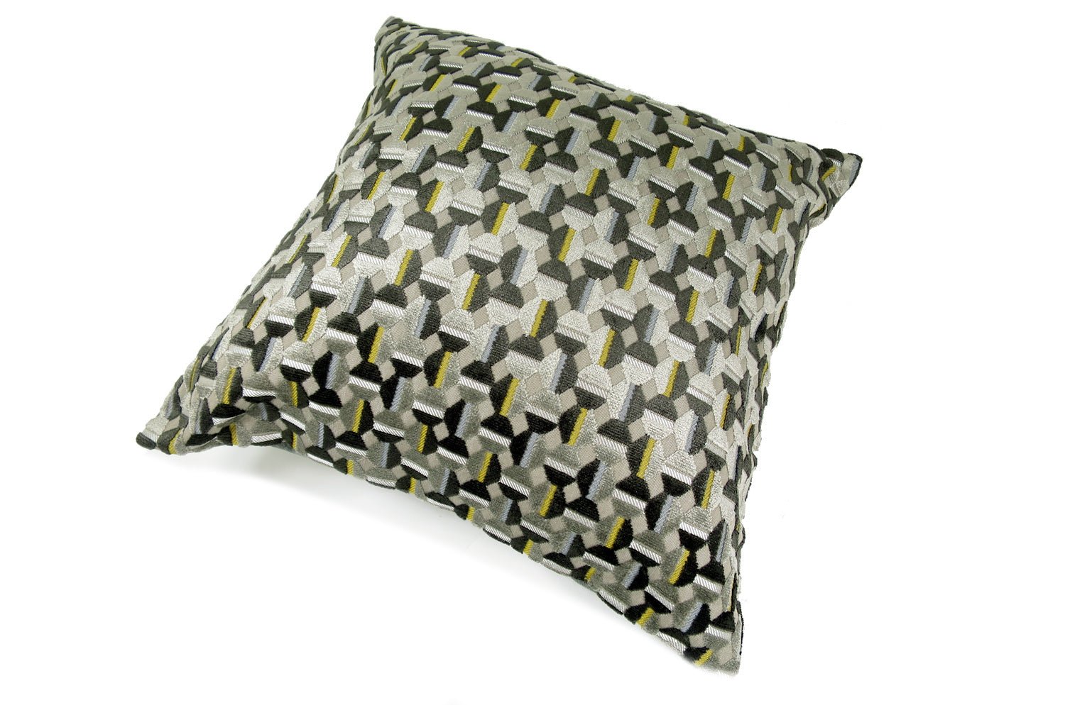 La Lumière ルミエール ジャカードベルベットクッションカバー チャコールグレー 45×45cm - HOUSE OF JAPAN Shop