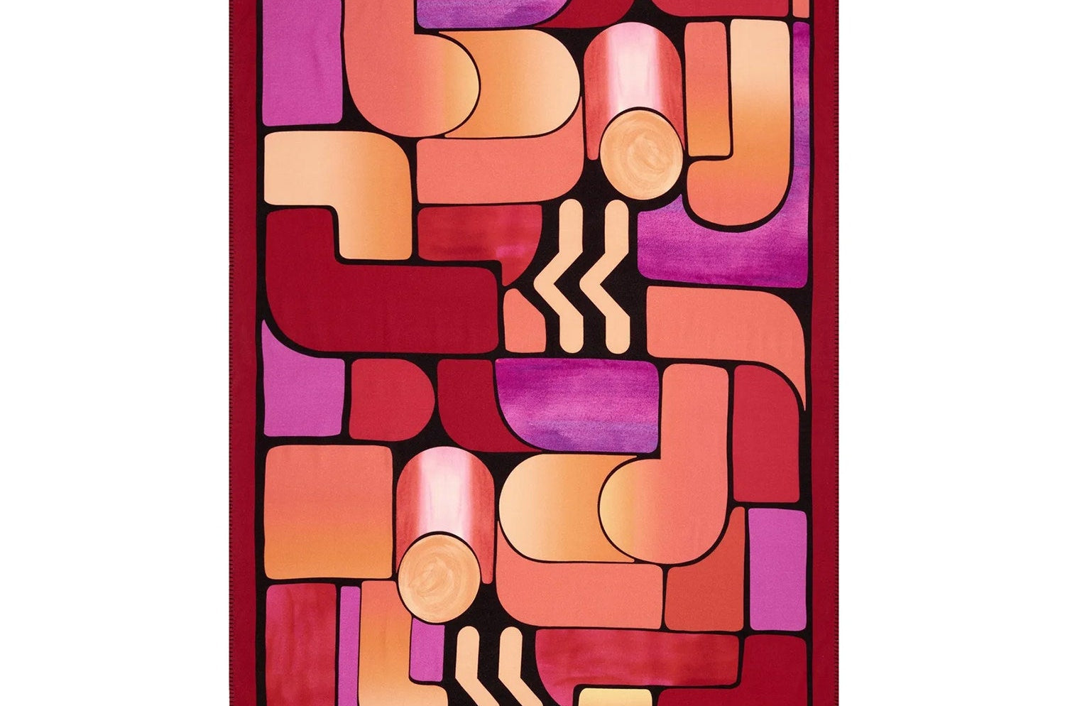 Lacroix Graphe Magenta Throw ラクロワ グラフ マジェンタ スロー|Christian Lacroix(クリスチャンラクロワ) - HOUSE OF JAPAN Shop