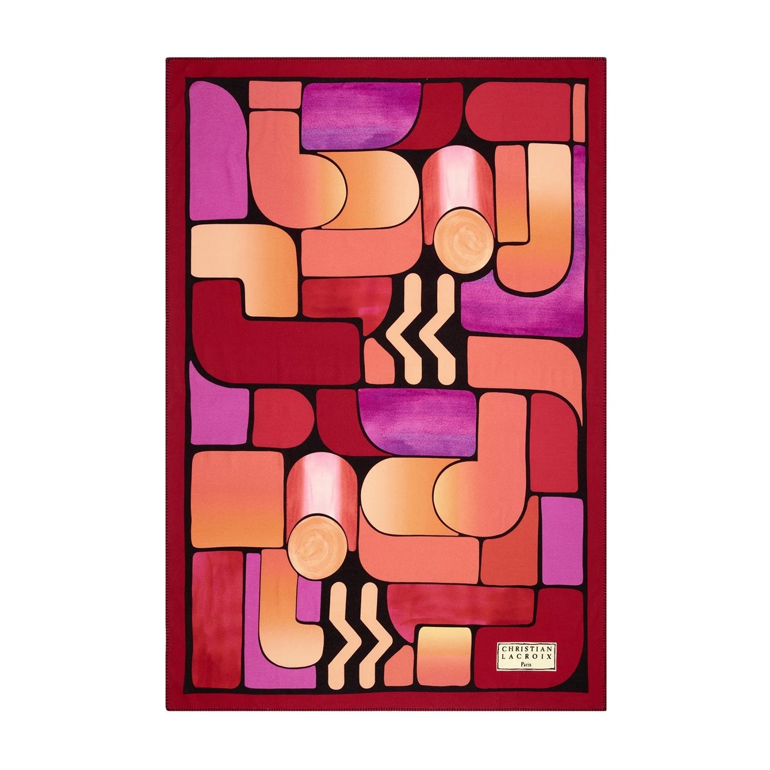 Lacroix Graphe Magenta Throw ラクロワ グラフ マジェンタ スロー|Christian Lacroix(クリスチャンラクロワ) - HOUSE OF JAPAN Shop