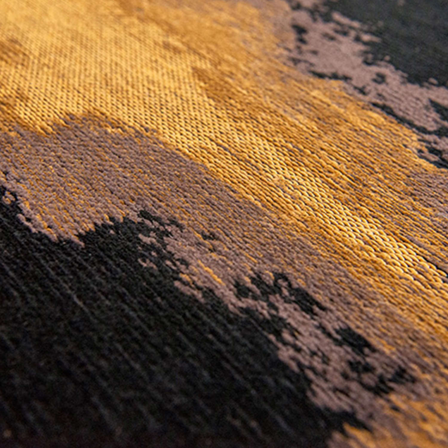 LINARES Rug 9055 BLACK リナーレス ラグ ブラック | FISBA(フィスバ) - HOUSE OF JAPAN Shop