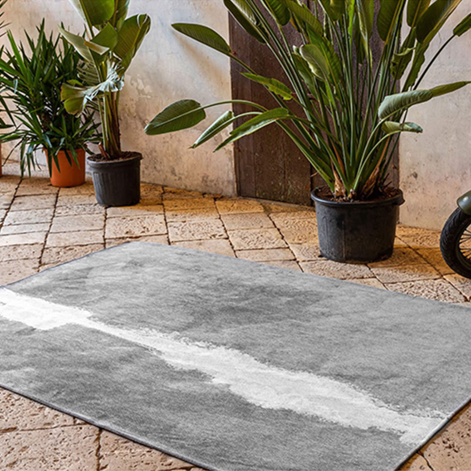 LINARES Rug 9057 SAND リナーレス ラグ サンド | FISBA(フィスバ) - HOUSE OF JAPAN Shop