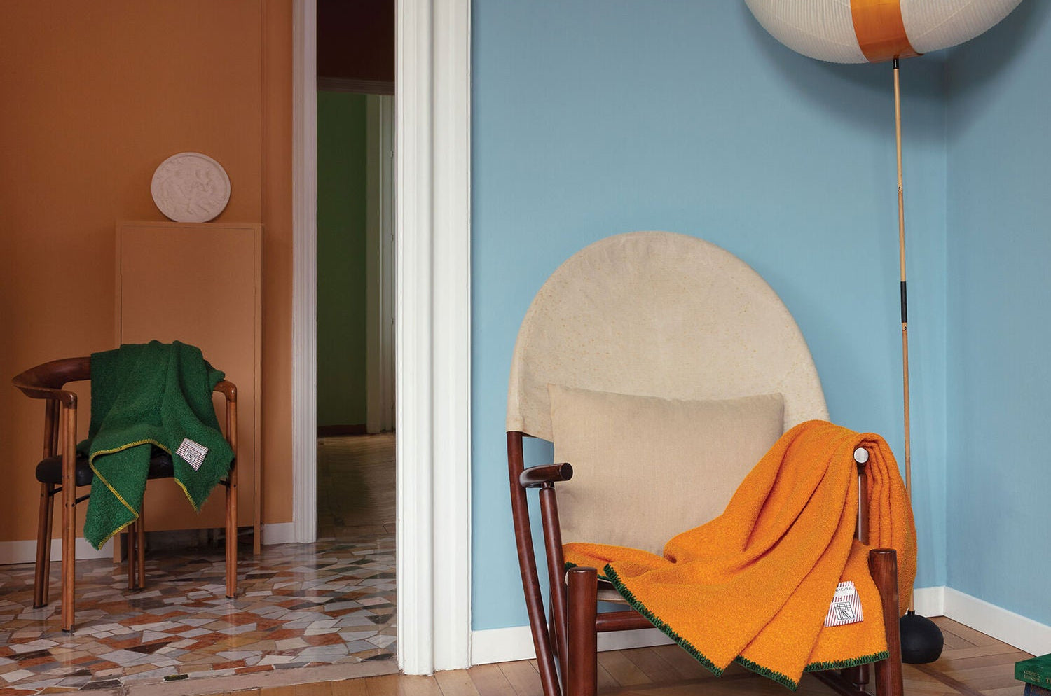 MÖNCH Throw 1026A メンヒ スロー|FISBA(フィスバ) - HOUSE OF JAPAN Shop