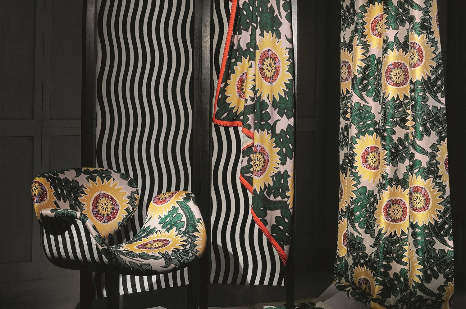 Soleils Osier Throw ソレイユ オジエ スロー|Christian Lacroix(クリスチャンラクロワ) - HOUSE OF JAPAN Shop