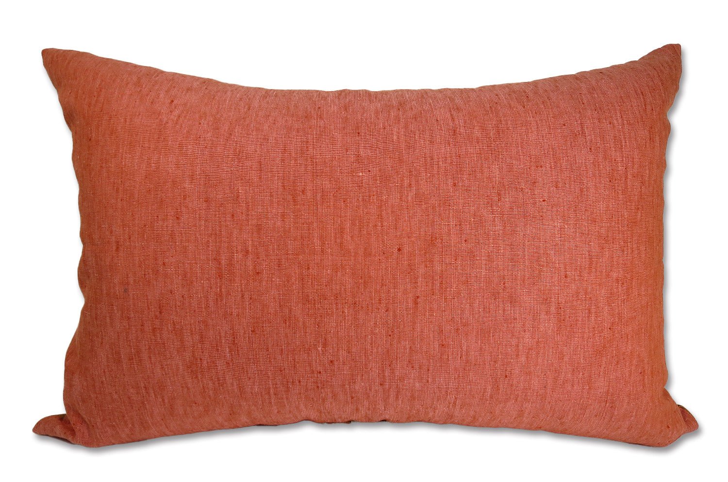 The Alexandrie アレクサンドリア フレンチ総刺繍 リネン混クッション(Orange)60×40cm 中材付 - HOUSE OF JAPAN Shop