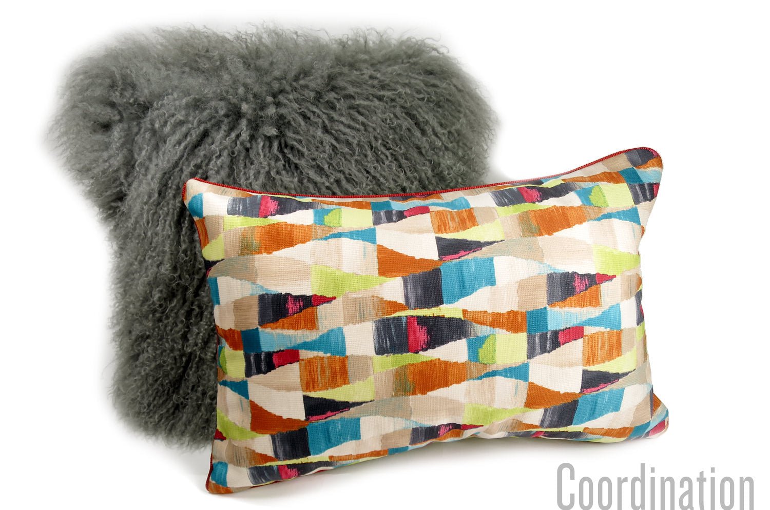 The AROUSE Velvet マルチカラー撥水ベルベット クッション 45×30cm 中材付 - HOUSE OF JAPAN Shop