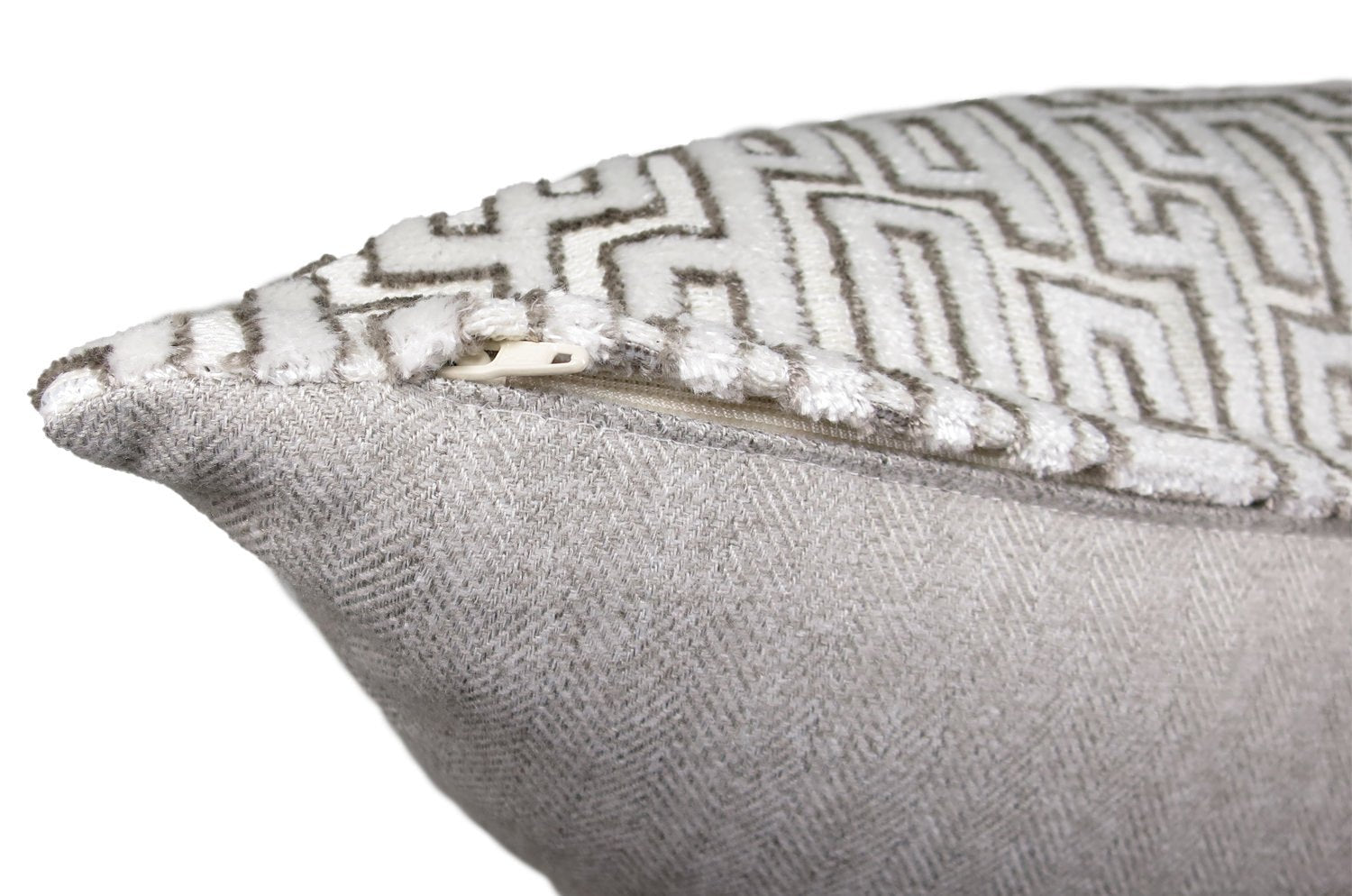 The BABY ベイビー ブークレ ベルベット クッション (パールエクリュ) 50×30cm 中材付 - HOUSE OF JAPAN Shop