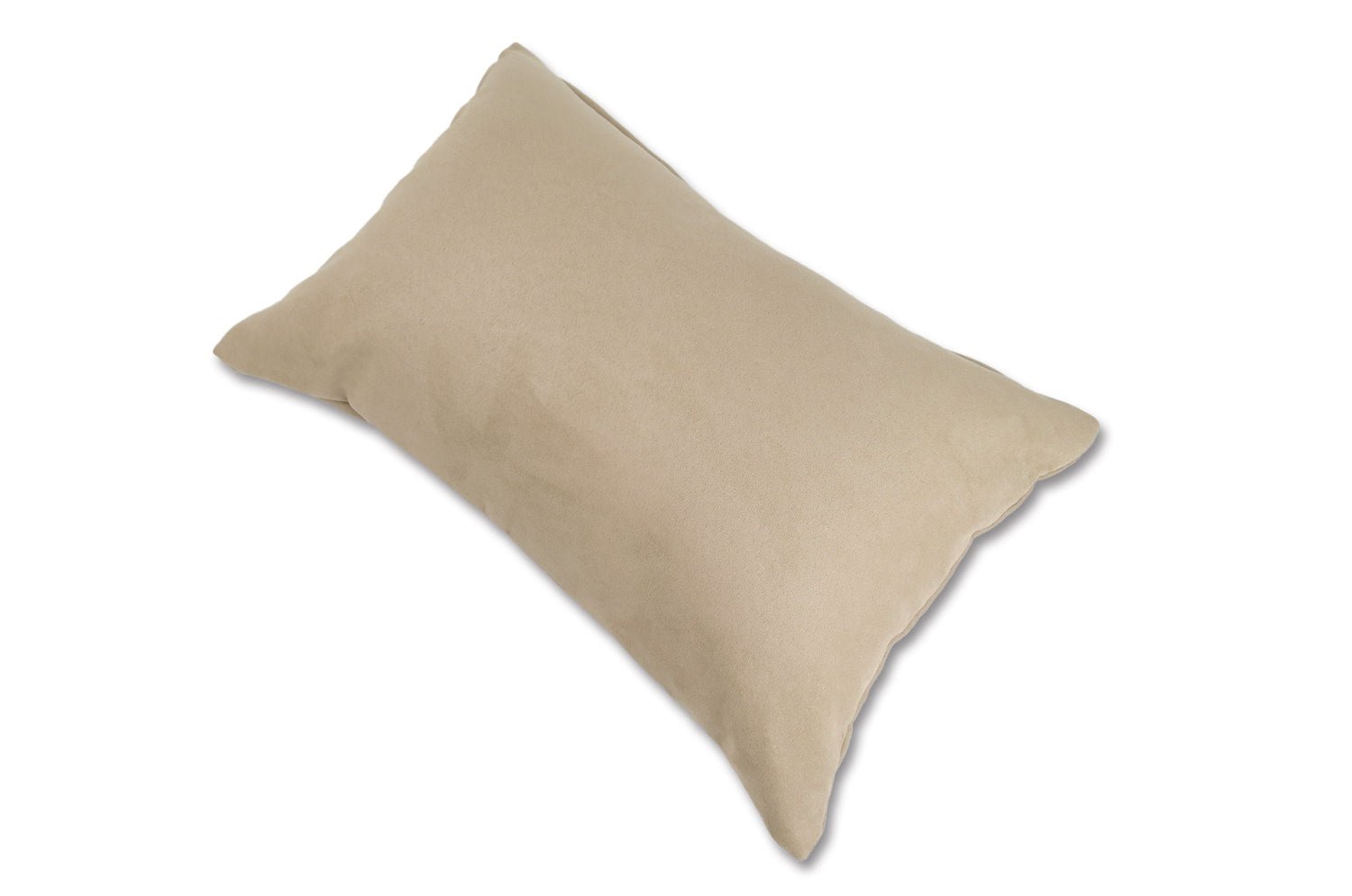 The Baghera Suede ベージュスエード クッション 45×30cm 中材付 - HOUSE OF JAPAN Shop