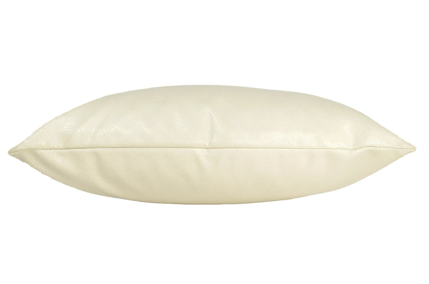 The Baghera スペイン製 Vegan Leather バゲーラ クッション (lvory) 45×30cm 中材付 - HOUSE OF JAPAN Shop