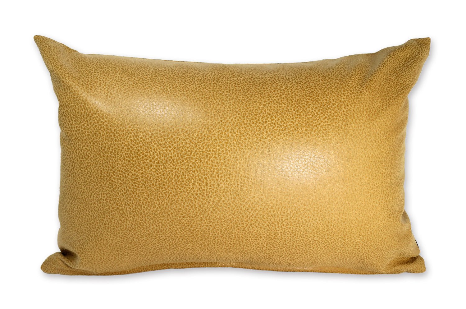 The Baghera スペイン製 Vegan Leather バゲーラ クッション (Ocher) 45×30cm 中材付 - HOUSE OF JAPAN Shop