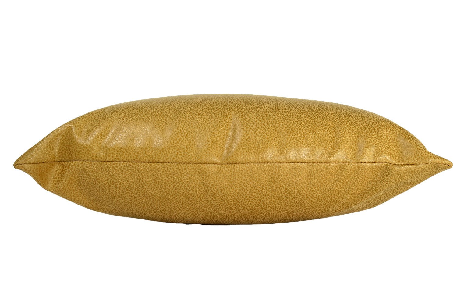 The Baghera スペイン製 Vegan Leather バゲーラ クッション (Ocher) 45×30cm 中材付 - HOUSE OF JAPAN Shop