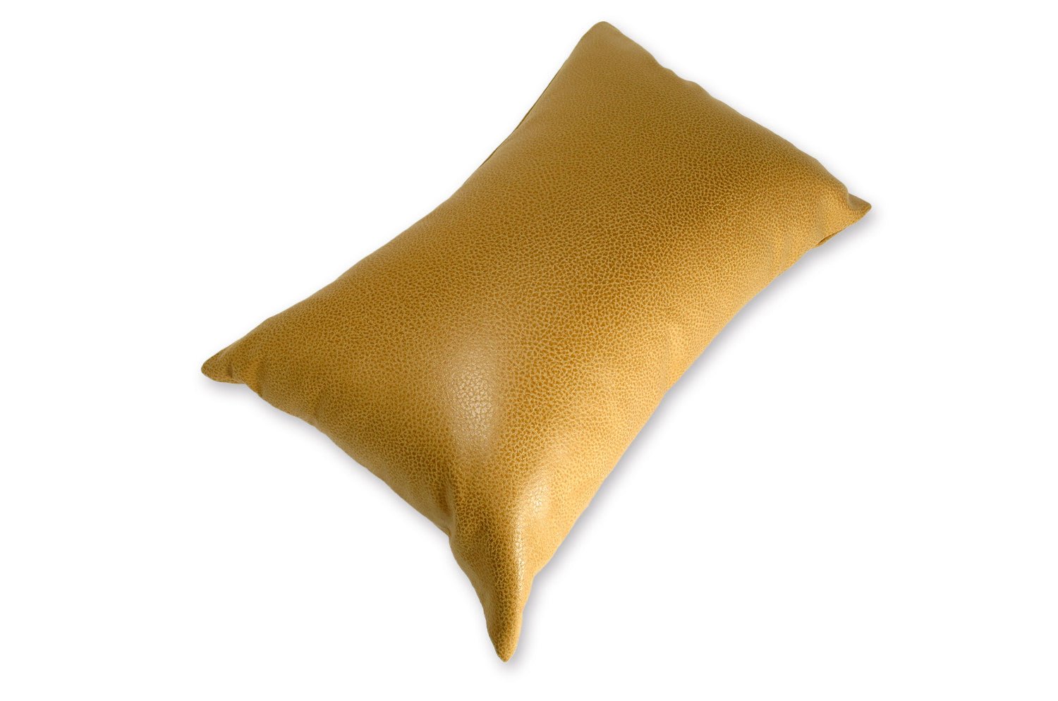 The Baghera スペイン製 Vegan Leather バゲーラ クッション (Ocher) 45×30cm 中材付 - HOUSE OF JAPAN Shop