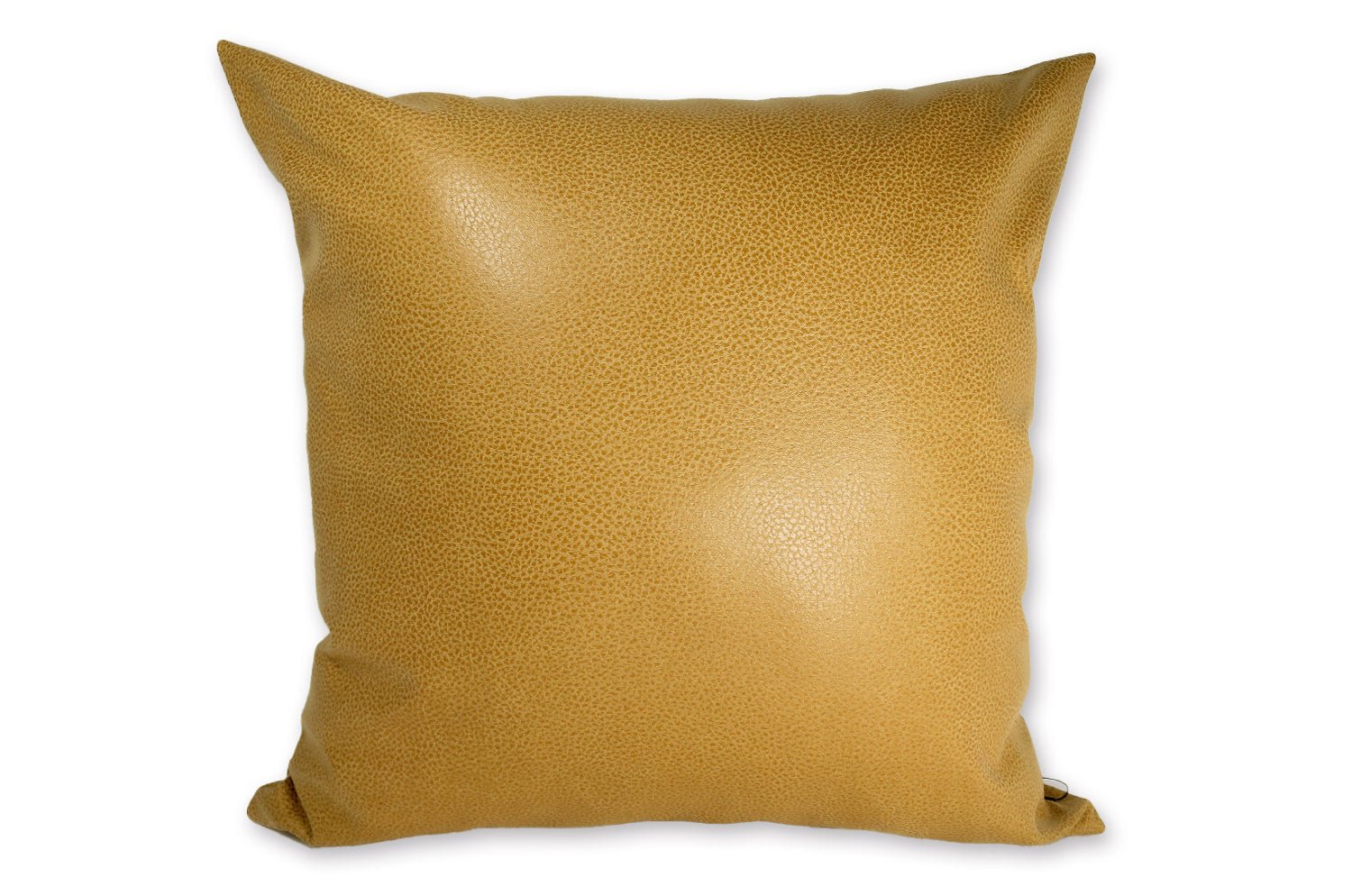 The Baghera スペイン製 Vegan Leather バゲーラ クッションカバー (Ocher) 45×45cm - HOUSE OF JAPAN Shop