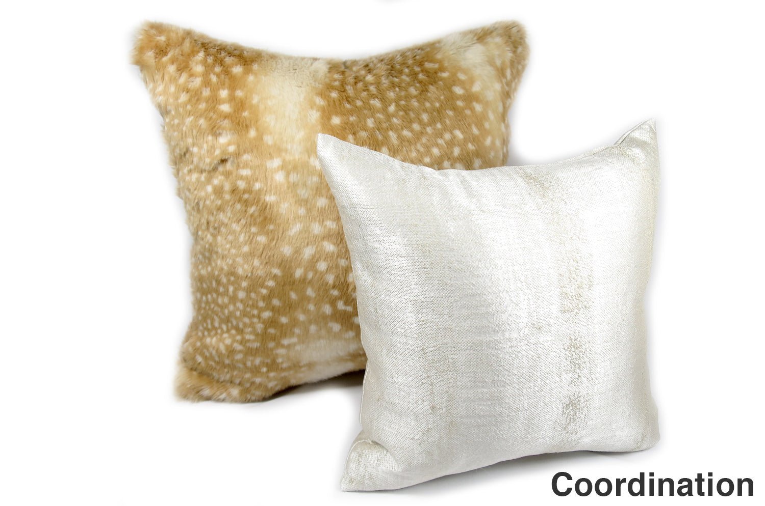 The Bambi 至極の手触りエコファー バンビ クッションカバー 50×50cm - HOUSE OF JAPAN Shop