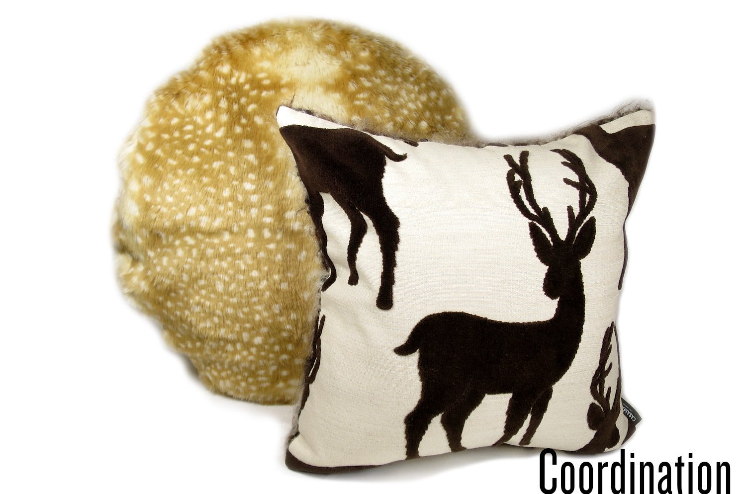 The Bambi 至極の手触りエコファー バンビ マカロンクッション Φ50×8cm 中材付 - HOUSE OF JAPAN Shop