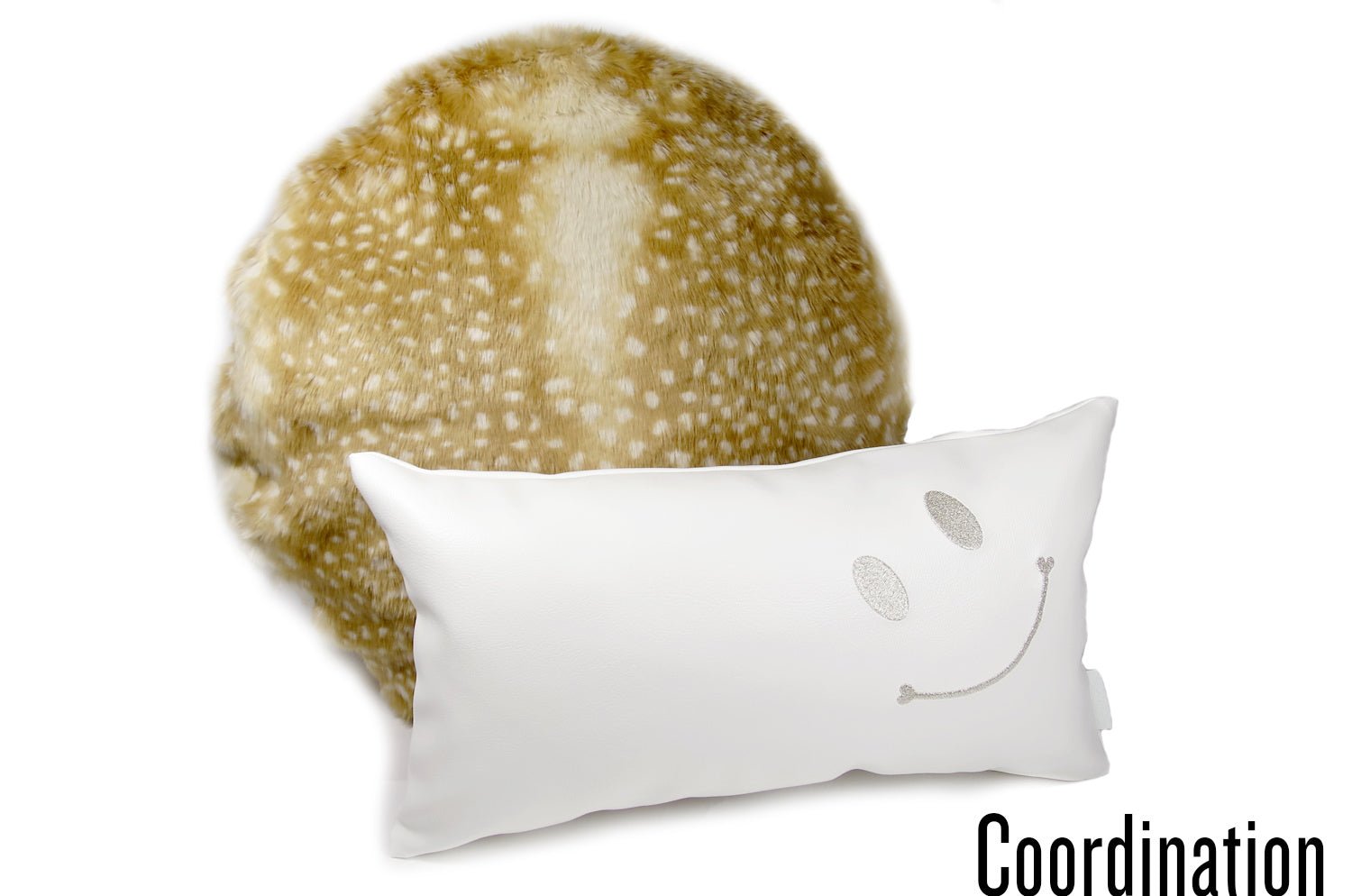 The Bambi 至極の手触りエコファー バンビ マカロンクッション Φ50×8cm 中材付 - HOUSE OF JAPAN Shop