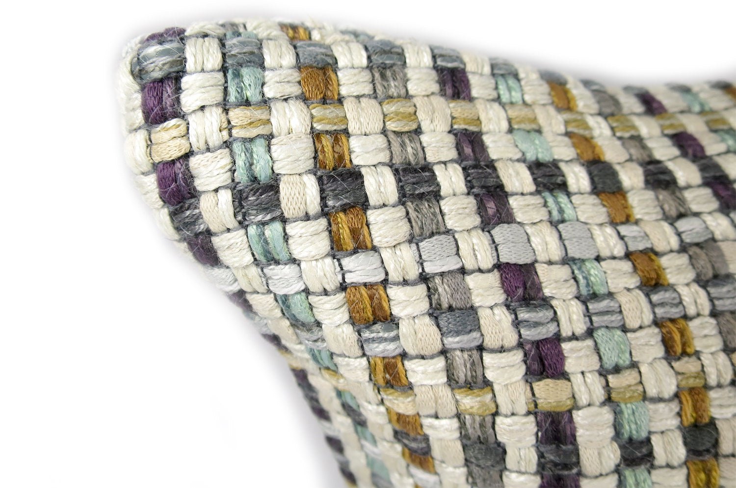 The BLACK edition Kuboa バスケット織クッションカバー 40×40cm - HOUSE OF JAPAN Shop