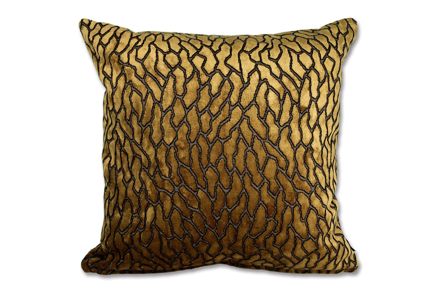 The BLACK edition ROMITA AUTUMN カットベルベット クッションカバー 45×45cm - HOUSE OF JAPAN Shop