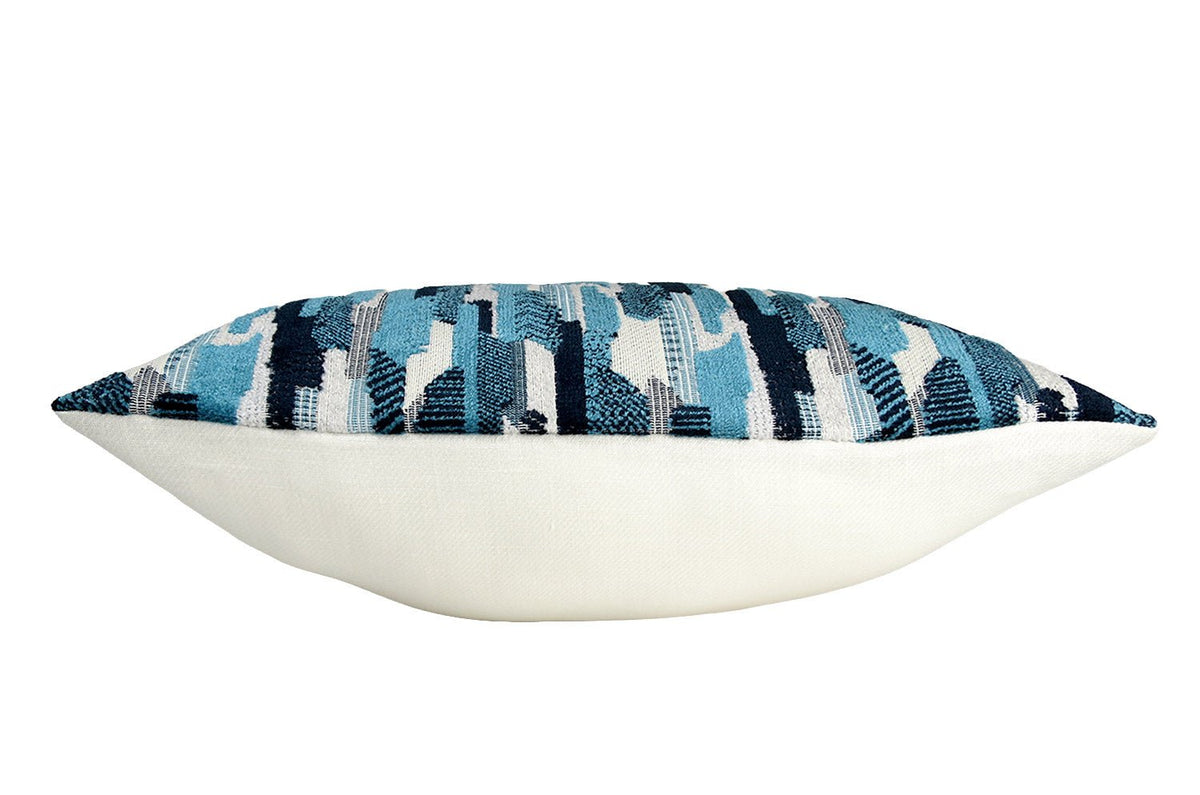 The Bleu Surface ブルーサーフェス ジャガードベルベット クッションカバー 45×45cm - HOUSE OF JAPAN Shop