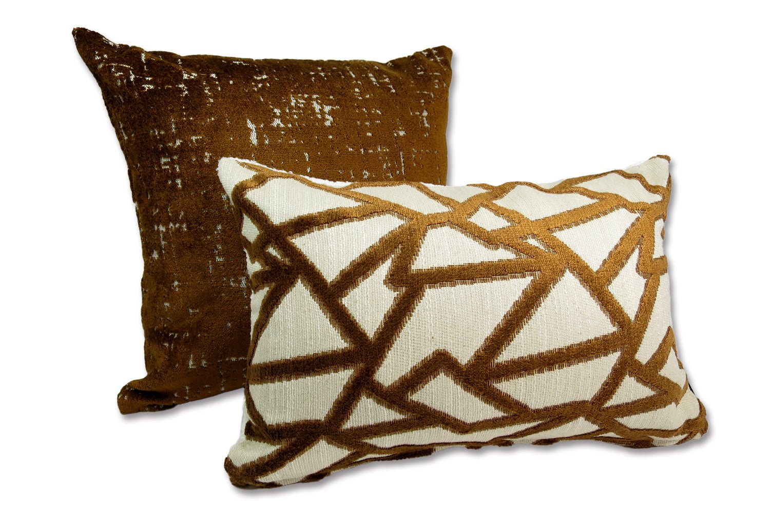 The BLUES ブルース フレンチジャガードベルベット×ブークレ クッション 45×30cm 中材付 - HOUSE OF JAPAN Shop