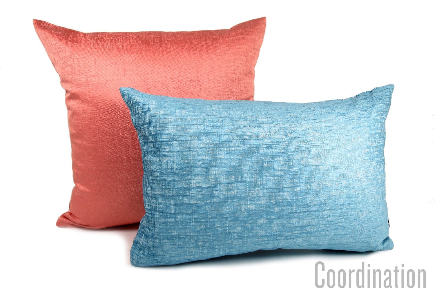 The Blurred pattern クッション ミルキーブルー 45×30cm 中材付 - HOUSE OF JAPAN Shop