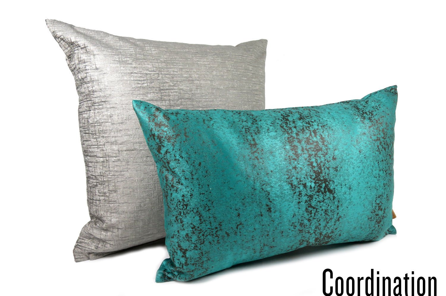 The Blurred pattern クッションカバー シルバーセージ 45×45cm - HOUSE OF JAPAN Shop