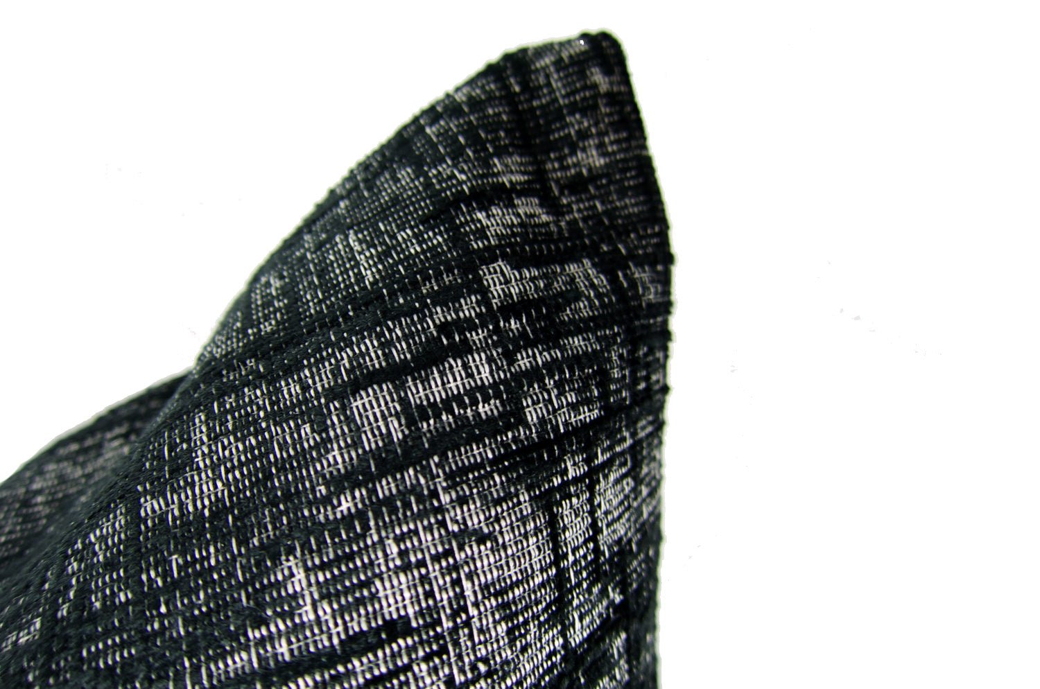 The Blurred pattern クッションカバー ブラック 45cm角 - HOUSE OF JAPAN Shop