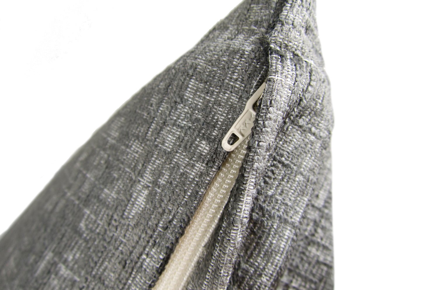 The Blurred pattern クッションカバー グレー 45cm角 - HOUSE OF JAPAN Shop