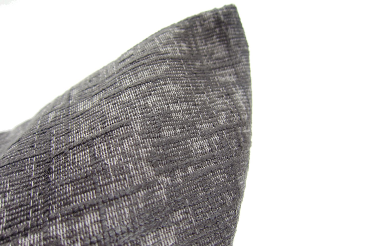 The Blurred pattern クッションカバー グレー 45cm角 - HOUSE OF JAPAN Shop