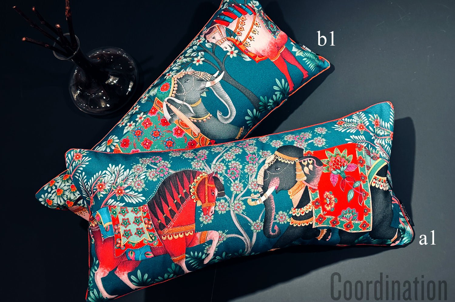 The Bohemian Rhapsodi ボヘミアンラプソディ(b1) 横長クッション 68cm×31cm 中材付 - HOUSE OF JAPAN Shop