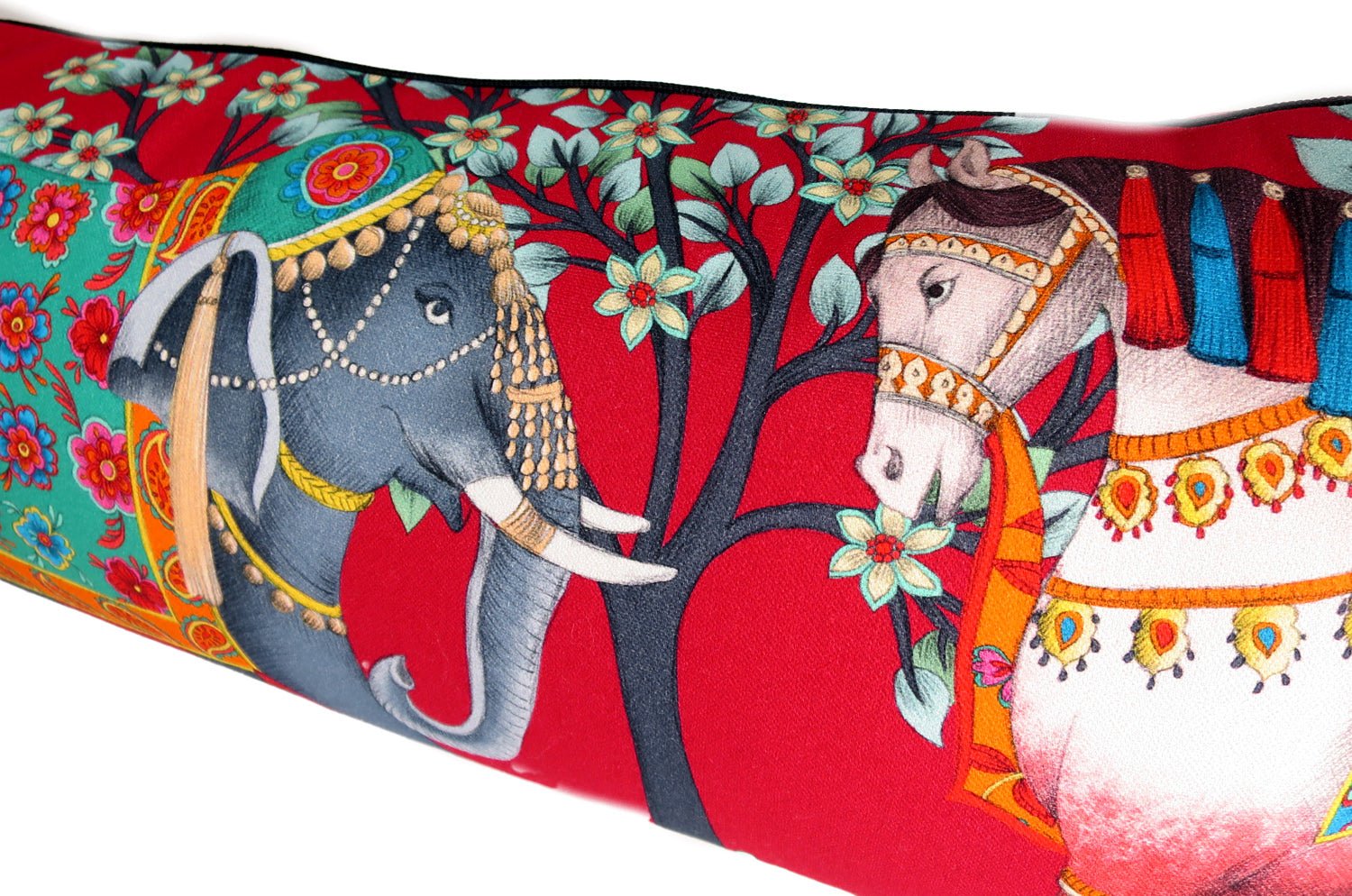 The Bohemian Rhapsodi ボヘミアンラプソディ 横長クッション(b)(ルージュ)68×31cm 中材付 - HOUSE OF JAPAN Shop