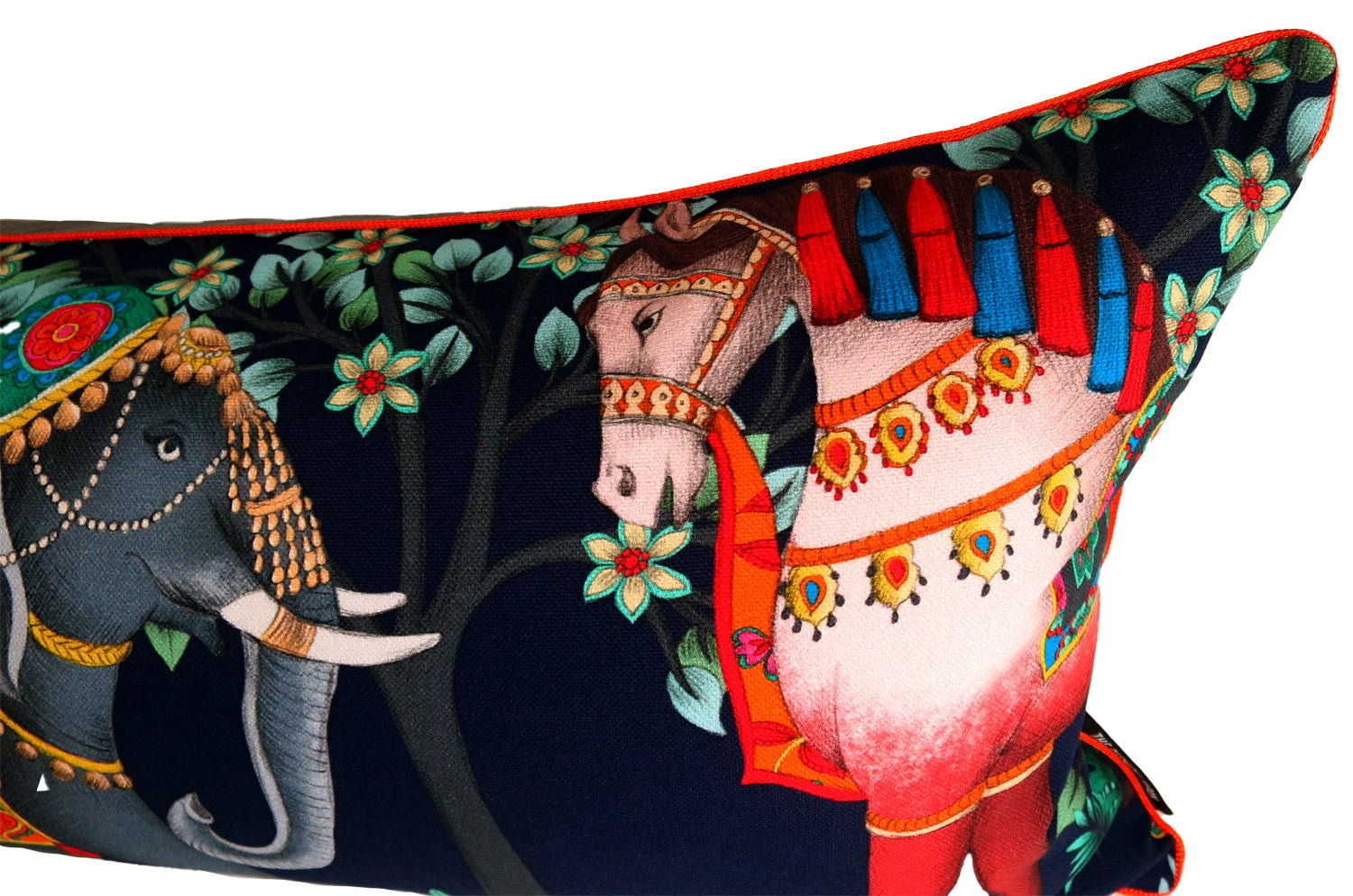 The Bohemian Rhapsodi ボヘミアンラプソディ 横長クッション(b)(カーボン)68×31cm 中材付 - HOUSE OF JAPAN Shop