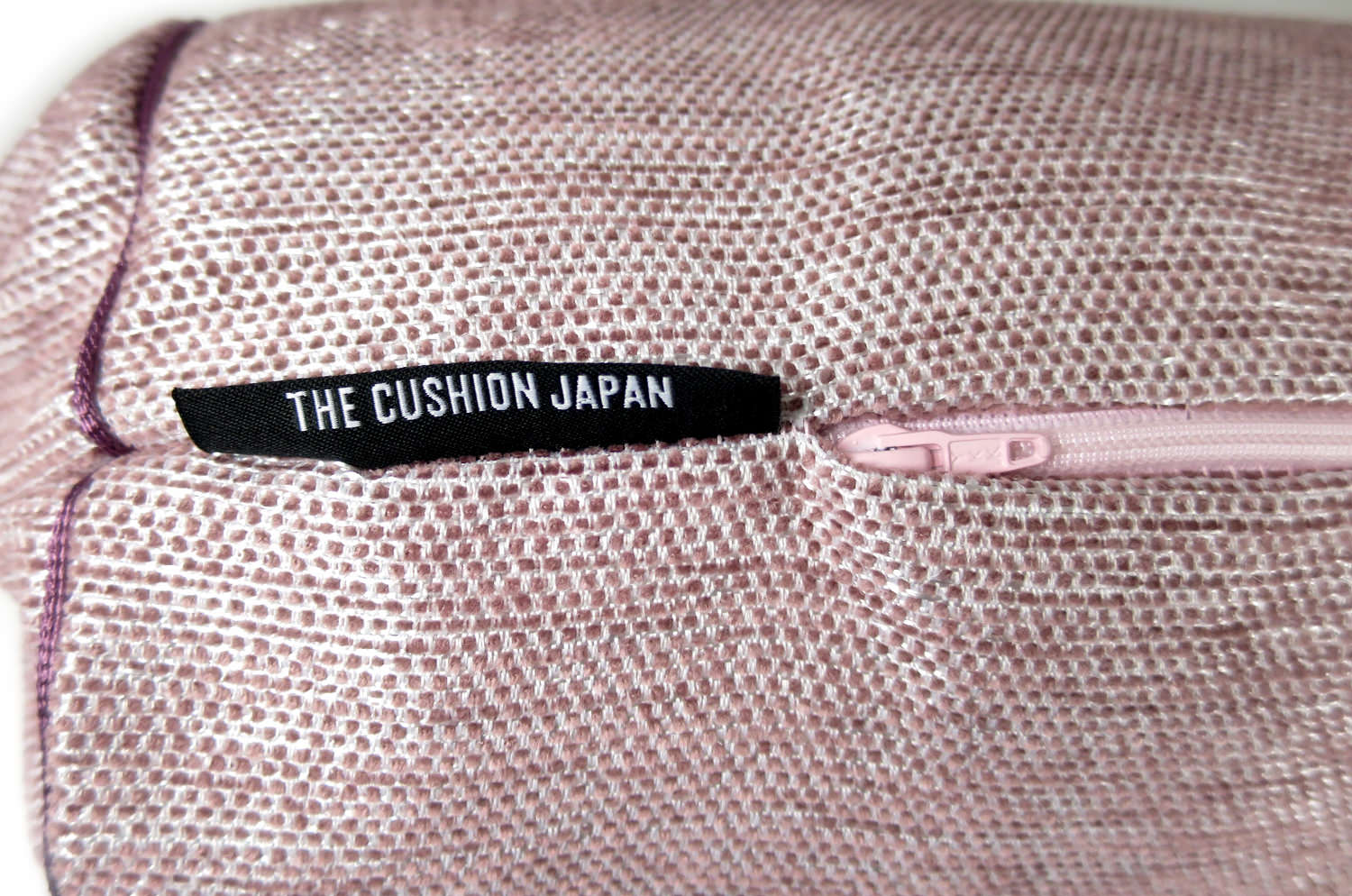 The Bolster Houlesタッセル付きボルスタークッション wine Φ15×45cm 中材付 - HOUSE OF JAPAN Shop